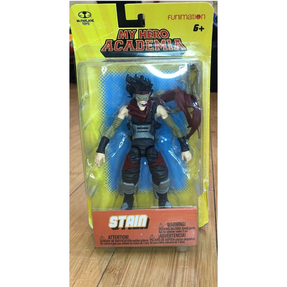 My Hero Academia Stain Hero Killer Action Figure New In Box 5" McFarlane